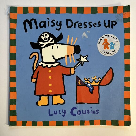 Set of 3 Childrens Storybooks Maisy Dresses Up Flop Ear Giggle Giggle Quack - Picture 2 of 12